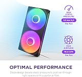 NZXT F240 RGB Core 240mm Single-Frame Fan Unit 2x120mm RGB Fans view 6