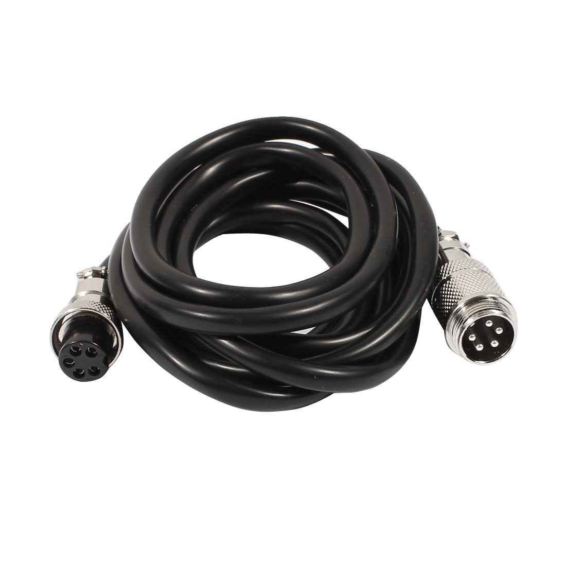 Photo 1 of uxcell GX16 5 Pin Male/Female Head Aviation Socket Connector Electrical Cable 2m