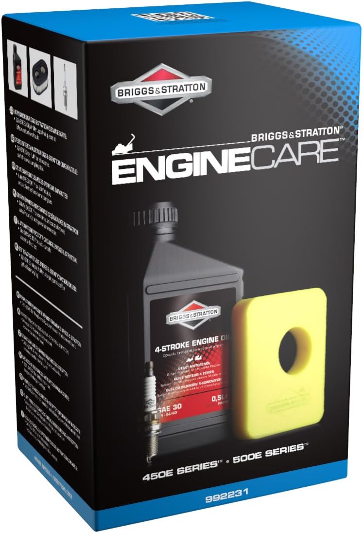 Briggs & Stratton 992231 450E 500E Engine Care Kit Genuine Parts