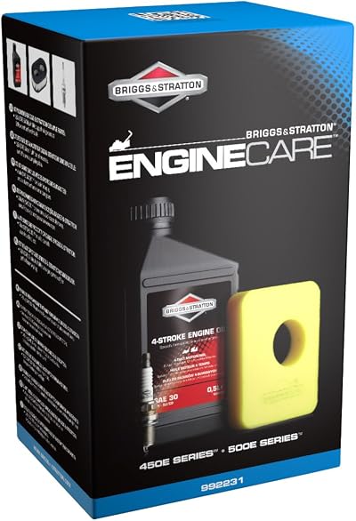 Briggs & Stratton 992231 450E 500E Engine Care Kit Genuine Parts
