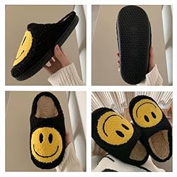 dubuto Smile Face Slippers for Girls Boys, Cute