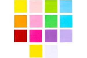 EXQUISS 3000 Pcs 2 Inch 12 Assorted Colored Tissue Paper Squares for Easter DIY Crafts Spring Paper Plate Flower Craft Rainbow Tissue Paper Arts, Kids’ DIY School Project