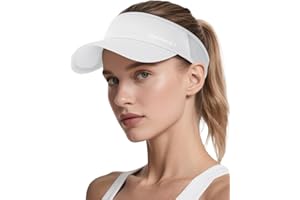 BEACE Lightweight Moisture Wicking Sports Sun Visors Hats Women Men,Sunvisor Cap for Golf Tennis Running Pickleball
