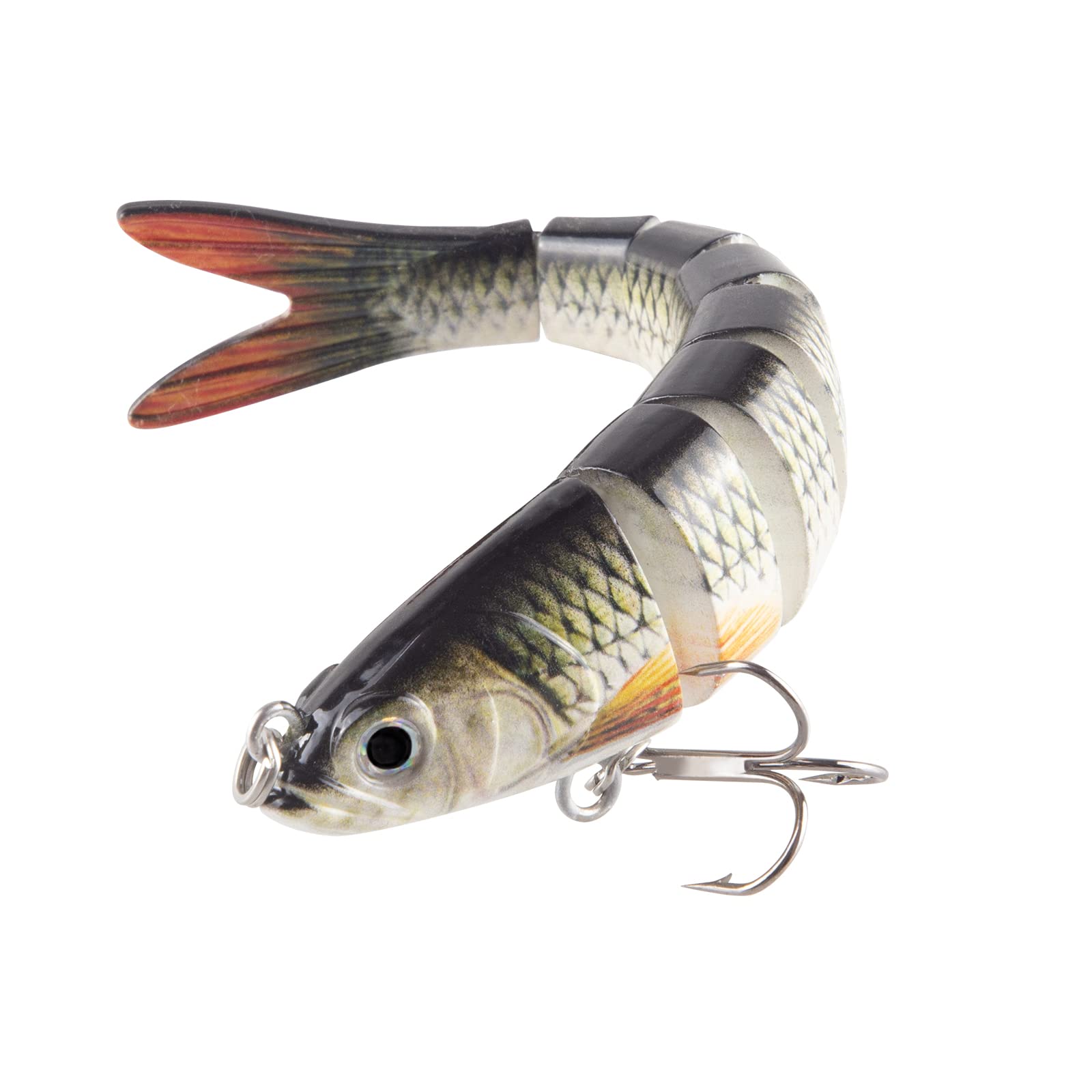 TUXIBIN Pike & Sea Fishing Lures - Multi Jointed Swimbaits, Slow Sinking, Bionic Swimming - Freshwater & Saltwater Accessories, 27g/5.39in TXB1-1
