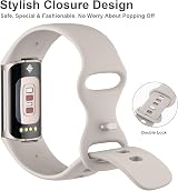 AK Pack 3 Straps for Fitbit Charge 5/6 Small Large Soft TPU Bands view 5