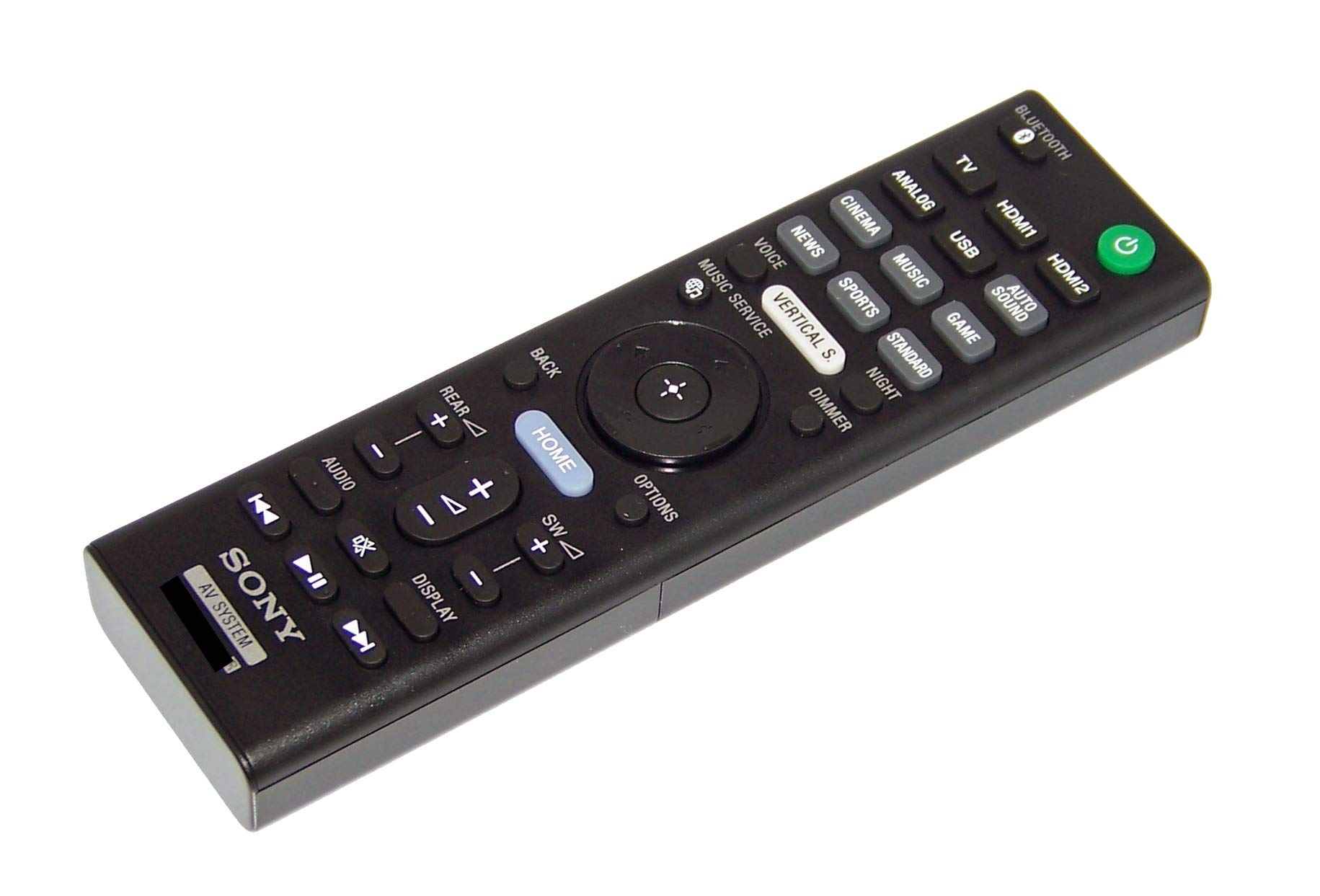Sony OEM Remote Control for HT-Z9F Soundbar System