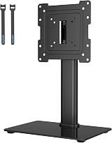 BONTEC Universal Swivel TV Stand 17-43 inch Height Adjustable Pedestal view 1
