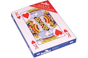 PMLAND Giant 5 x 7 Inch Large Poker Index Playing Cards