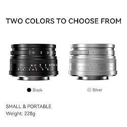7artisans 35mm F1.4 Mark II APS-C Manual Focus