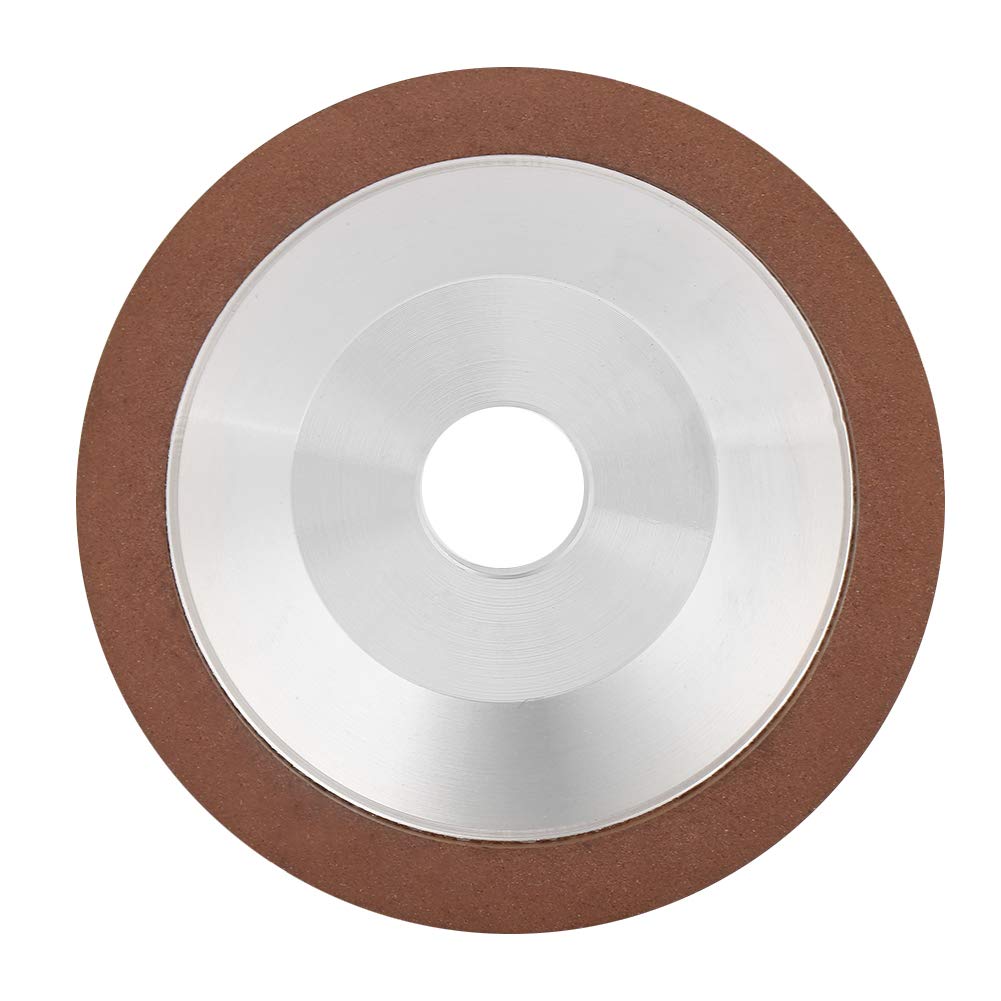 100mm Diamond Cup Wheel Bowl Shape Grit 180 Abrasive Grinding Disc for Bench Grinder Chisel Sharpening Carbide Metal Steel Concrete