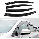 Outside Mount Window Visors Rain Guards for Honda Civic 4Dr Sedan 2012-2015