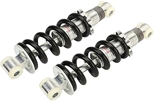 1 Pair Shock Absorber Spring Kit, 170mm 650lbs, Fit for Mini Moto ATV Pocket Bike Scooter, Improved Ride Quality