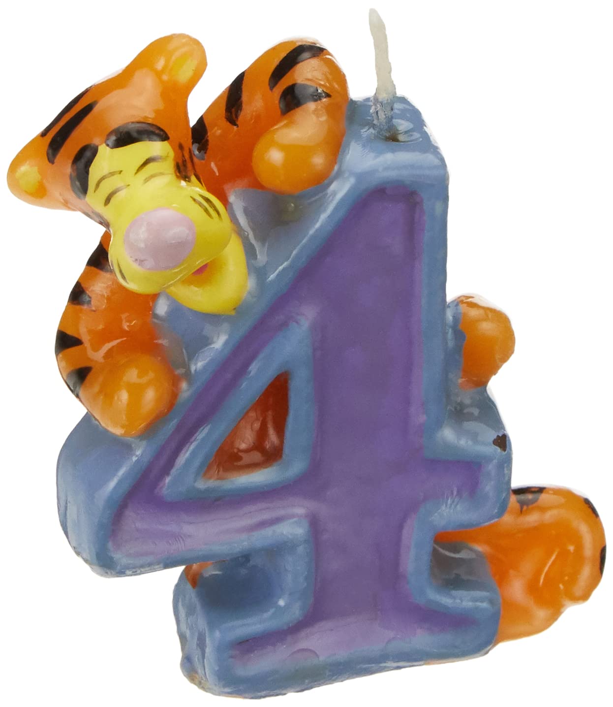 Procos 61063.04 Winnie Pooh N4 Candle, Multi-Colour