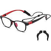 JM Kids Blue Light Glasses, Computer Gaming Grasses for Girls Boys Age 3-10, Anti Blue Ray TR90 Eyeglasses