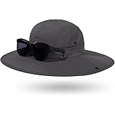 TOP-EX Oversized XL XXL Wide Brim UPF50+ Breathable Waterproof Foldable Hiking Outdoors Sun Hats for Men Women