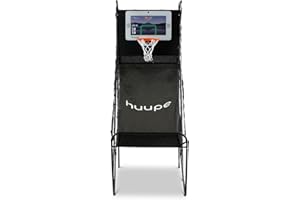 huupe Arcade Bundle – huupe Mini Smart Basketball Hoop Game Console with Official Arcade Rebound System, Durable Design & Eas
