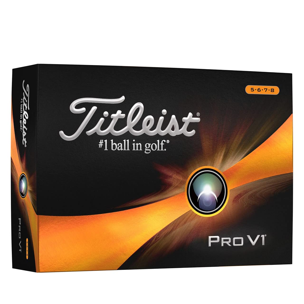 Titleist PRO V1 High Numbers - Standard Golf Balls (Polyurethane)
