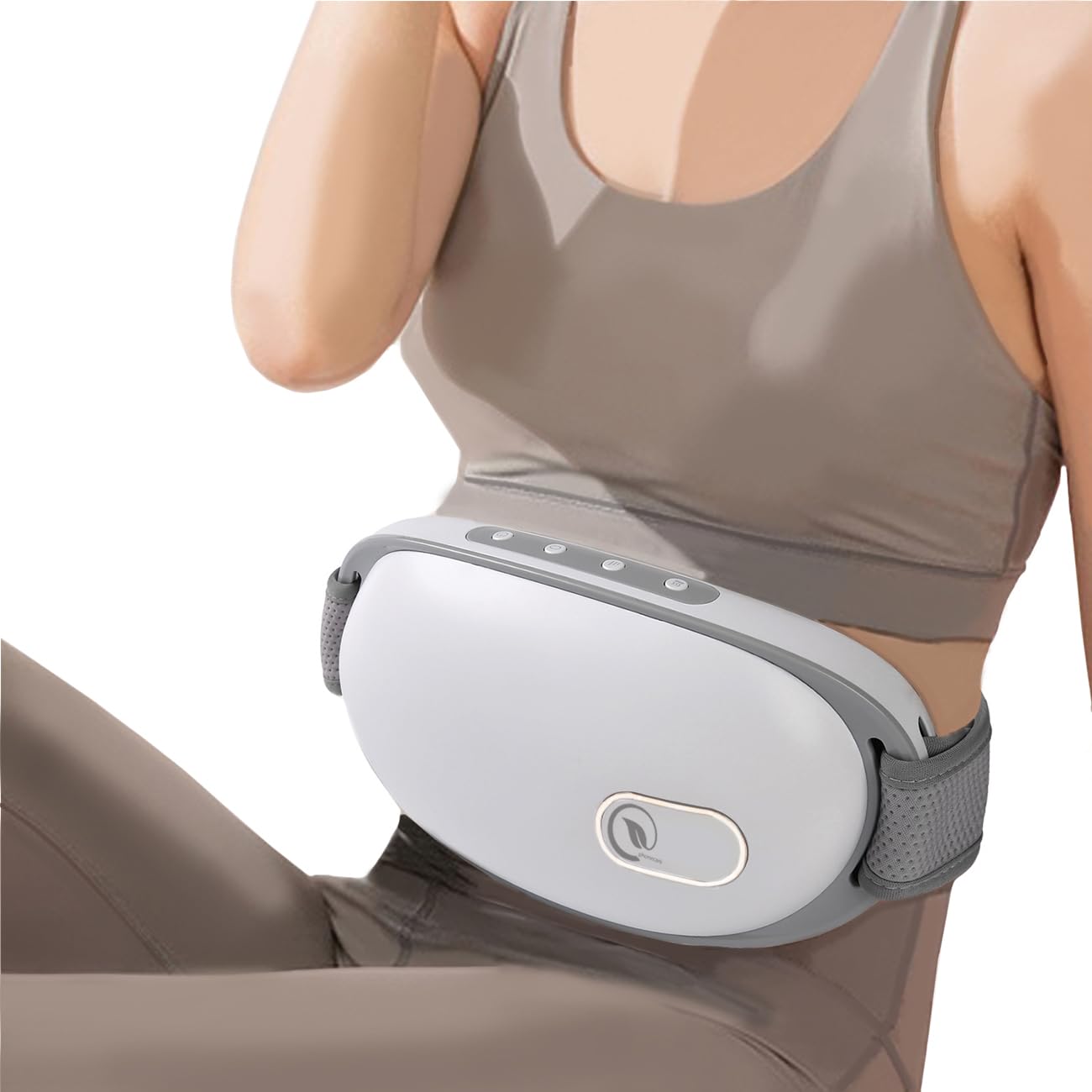 Photo 1 of Electric Abdominal Massager for Belly Relaxation and Comfort, Soothing Massage for Bloating & Constipation Relief, Slimming Waist Massage Belt, Ideal Gift for Women and Moms