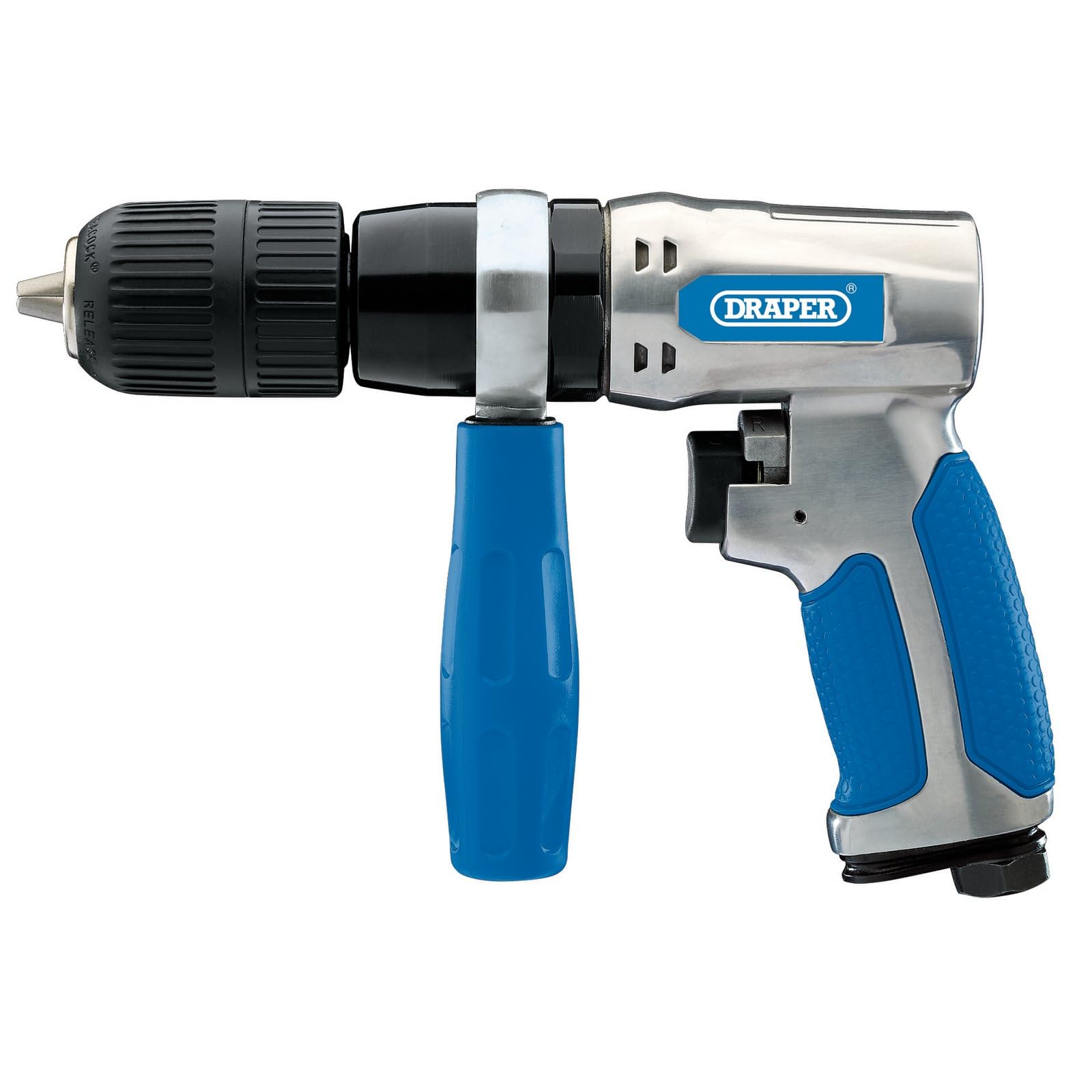Draper 84121 Reversible Keyless Air Drill (13mm)