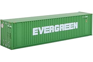 Walthers SceneMaster 40' Hi-Cube Ribbed-Side Container Evergreen-Assembled Train Collectable
