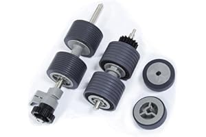 Intendvision Replacement Scanner Brake Roller, Pick Roller, Separator Roller Set Compatible for fi-6400 fi-6800 fi-7800 fi-7900, PA03575-K011 PA03575-K012 PA03575-K013 PA03800-K012