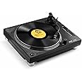 Gemini Sound TT-4000 Professional Direct-Drive DJ Turntable, High Torque, 3 Speeds Vinyl Record Player, Switchable Phono Preamp, Variable Pitch Control, Die-Cast Aluminum Platter, USB Audio Interface