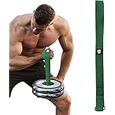 J Bryant Arm Wrestling Training Strap Belt Hand Grip- Ideal for Wrist Forearm and Biceps Workouts Multifunctional Home Gym Fi