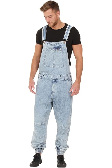 acid wash jumpsuit
