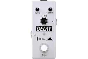 iSET Analog Delay Effect Pedal Guitar Pure Delay for Electric Guitar Bass True Bypass
