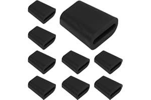 KALLORY 10pcs Kitchen Sink Feet Rubber Protector Anti-Slip Drain Rack Replacement Accessories for Dish