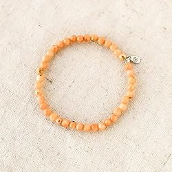 Tiny Rituals ORANGE CALCITE ENERGY BRACELET