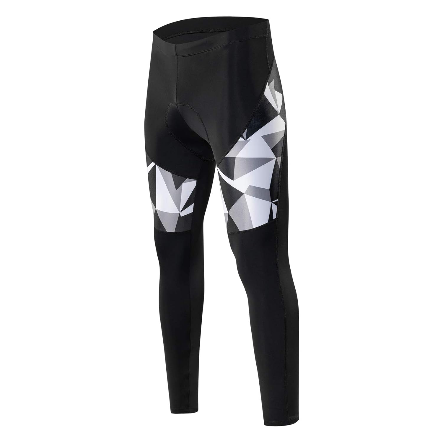 Santic Men's Cycling Pants 4D Padded Road Bicycle Tights MTB Leggings Outdoor Cyclist Riding