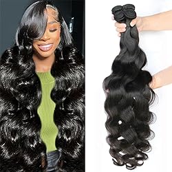 Seekomi Body Wave Bundles Human Hair 12A Brazilian