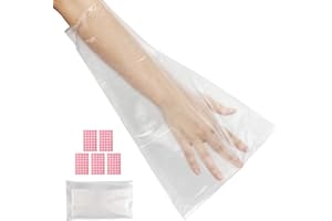 Segbeauty Paraffin Wax Bags for Hands & Feet, 100 Counts Plastic Paraffin Wax Liners, Disposable thera-py Wax Refill Sock Glove Paraffin Bath Mitt Cover for Wax treat-ment Paraffin Wax Machine