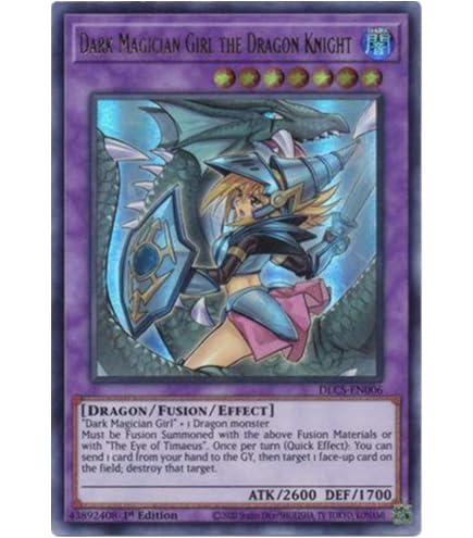 yugioh dlcs card list Amazon.com: YuGiOh : DRL3-EN044 1st Ed Dark Magician Girl the Dragon Knight  Ultra Rare Card