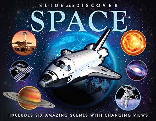 Slide and Discover: Space Hardcover – October 22, 2013