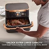 Ninja Foodi FlexDrawer Air Fryer Dual Zone 10.4L 7-in-1 AF500UKCP view 5