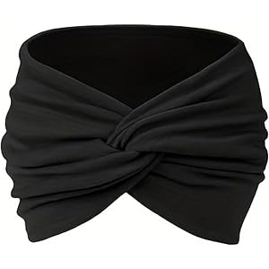 Headband for Women Wide Elastic Breathable Sports Sweatbands Hair Band Accessories for Sport Fitness Cycling Running Yoga