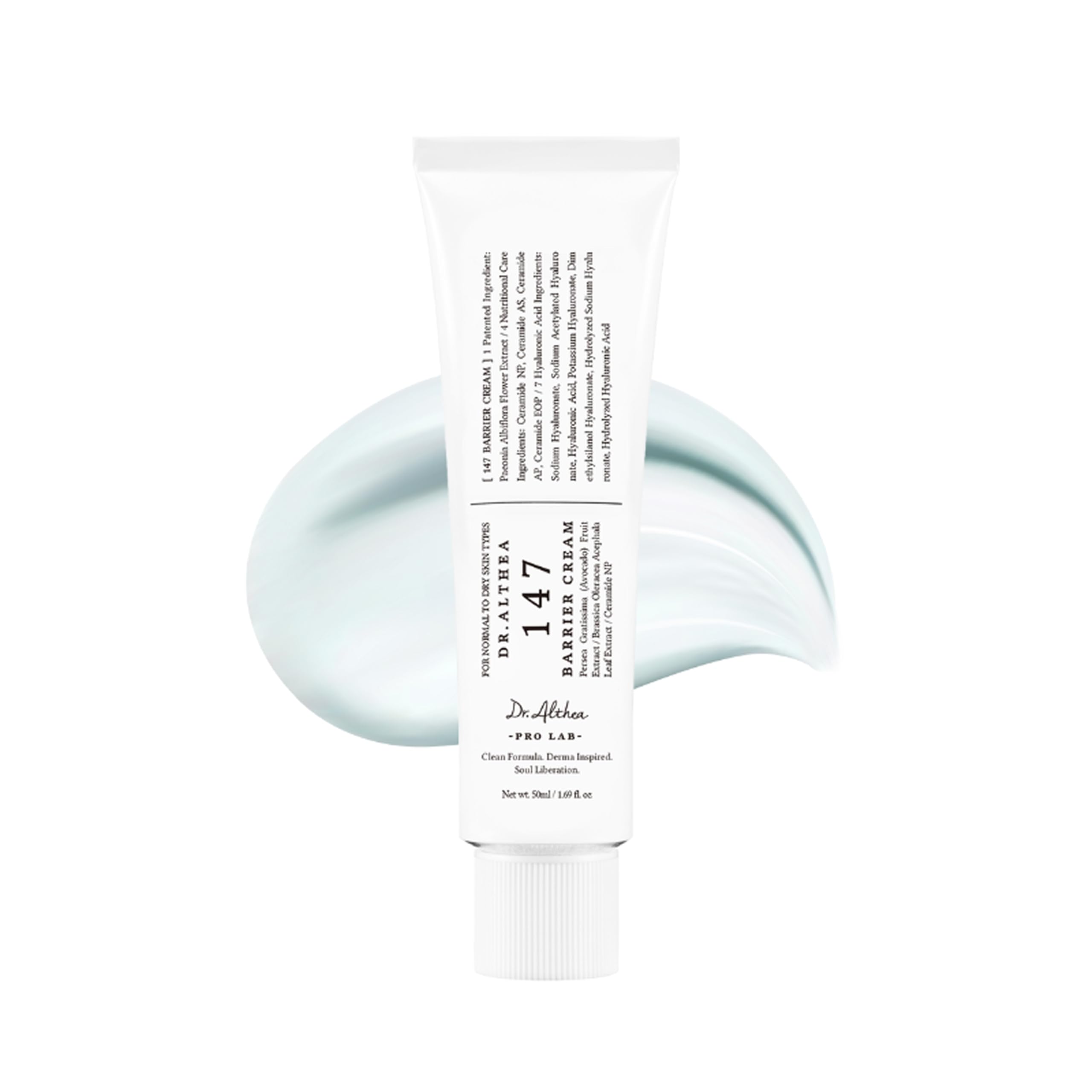 Photo 1 of Dr.Althea 147 Barrier Cream | Daily Skin Barrier Care | Deep Hydrating with Hyaluronic Acid & Ceramides | Korean Vegan Skincare for All Skin Types | 1.7 Fl Oz