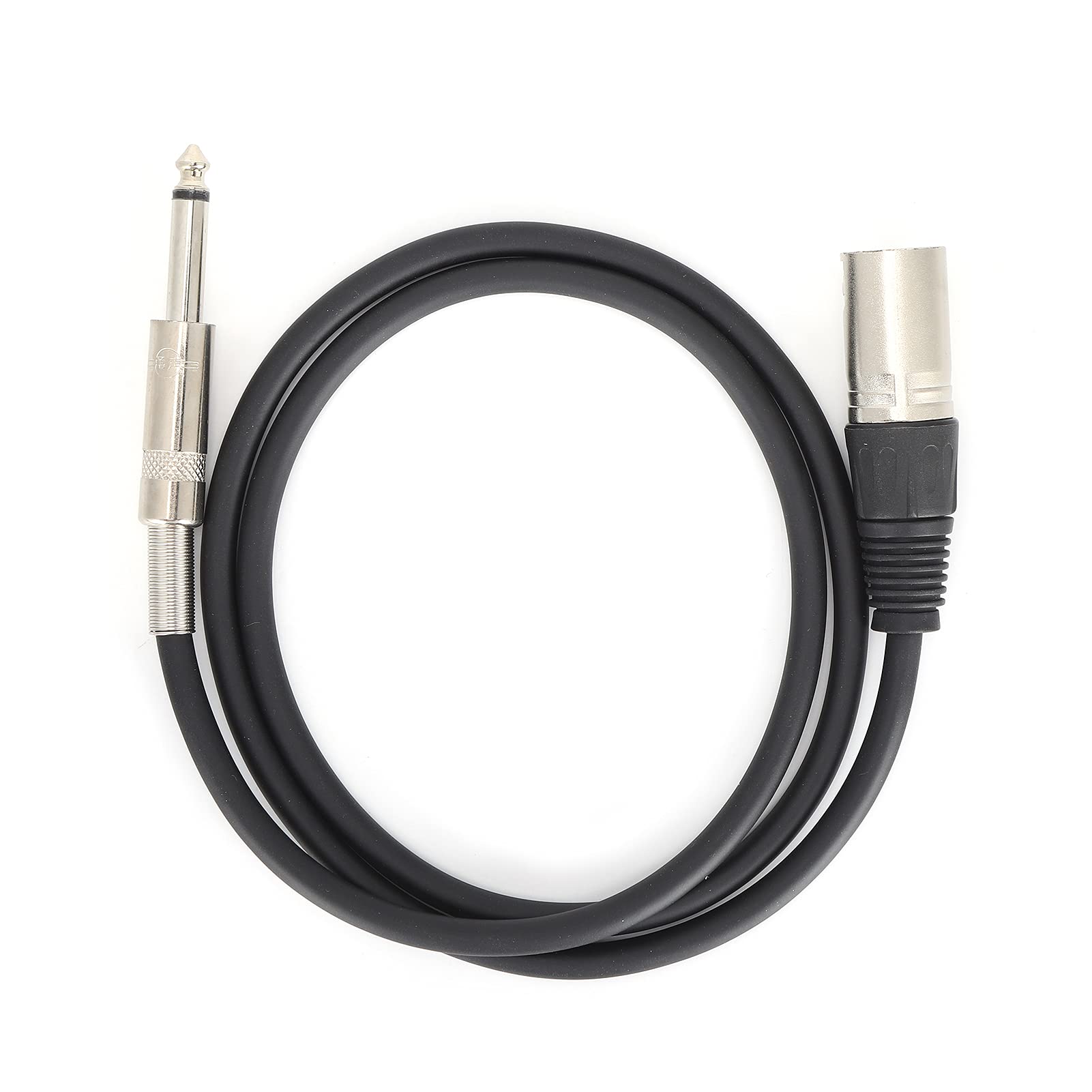 XLR Male to 1/4 Inch (6.35mm) TRS Jack Balanced Signal Interconnect Cable, Patch Lead for Microphone, Speaker, Stage, DJ, 0.5M
