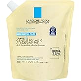 La Roche-Posay Lipikar AP+ Gentle Foaming Cleansing Oil, Gentle Oil Cleanser for Face and Body Formulated with Niacinamide, Long-Lasting 24-hour Hydration, Fragrance-Free & Soap Free