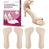 High Heel Cushion Inserts for Women - Bukihome 3/4 Invisible Insoles Prevent Feet from Sliding Forward - Shock & Sweat Absorption - Comfort Shoe Pads for High Heels Sandals Flats,Size L
