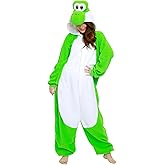 SAZAC Kigurumi Super Mario Bros. Yoshi - Onesie Jumpsuit Halloween Costume