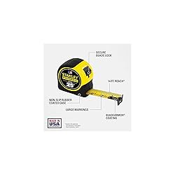 STANLEY FATMAX Tape Measure, 25-Foot
