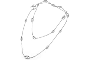 SHASHA Luxury Style Designer Pig Nose Necklace Long Sweater Chain with T-buckle 18k Gold Plating designer jewelry for women