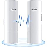 5.8G Gigabit Wireless Bridge,1Gbps WiFi Bridge Point to Point Outdoor, Adalov Long Range WiFi Bridge Up to 3KM with 16DBi Hig