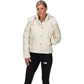 THE NORTH FACE Women’s Forester Lowell Peak Down Jacket, Vintage White, Large