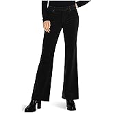 Liverpool Los Angeles Womens Petite Corduroy Hannah Flare Pants