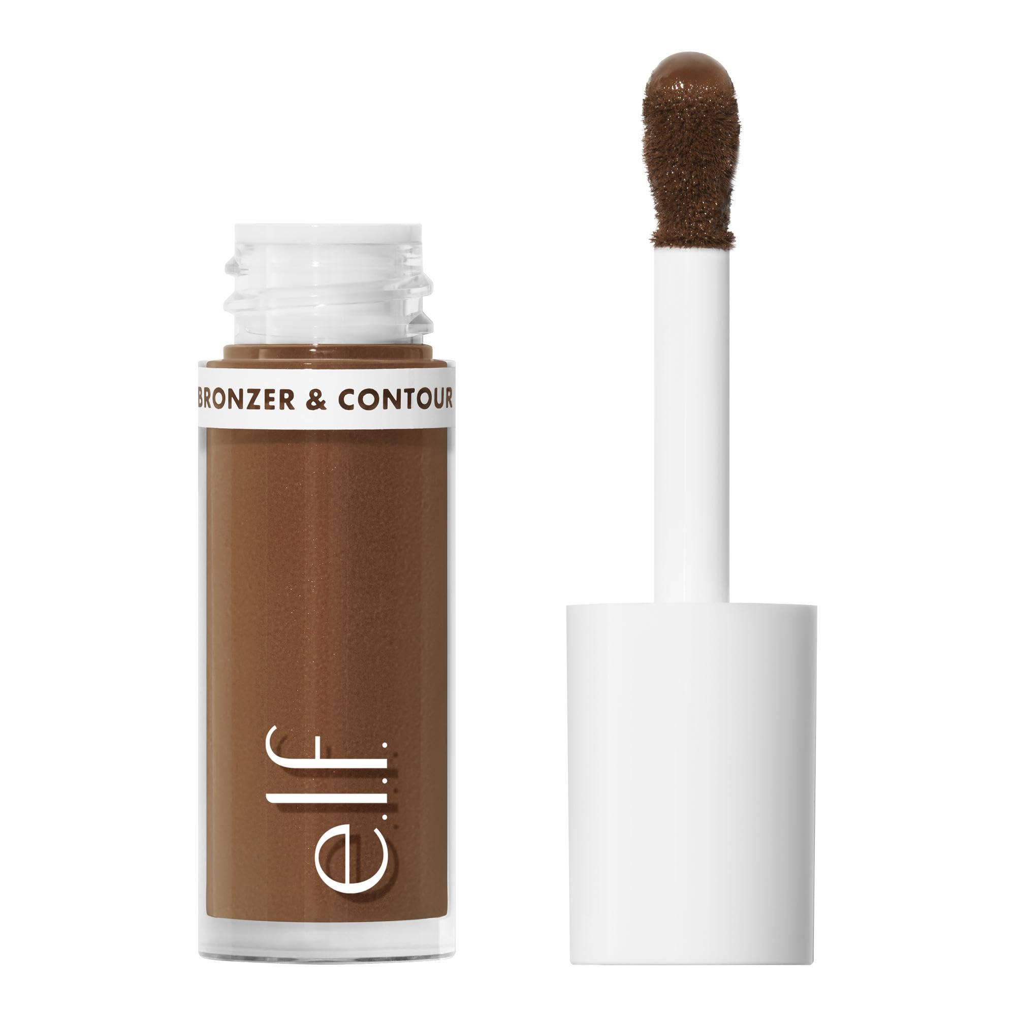 Photo 1 of e.l.f. Camo Liquid Bronzer & Contour, Silky Highly Pigmented Formula, Creates a Long-Lasting Bronzed Glow & Natural Look, Vegan & Cruelty-Free, 9 Deep/Rich