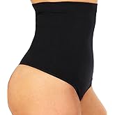Sliot Womens Shapewear Tummy Control Thong Shapewear for Women Stomach Girdle High Waisted Body Shaper Compression Underwear